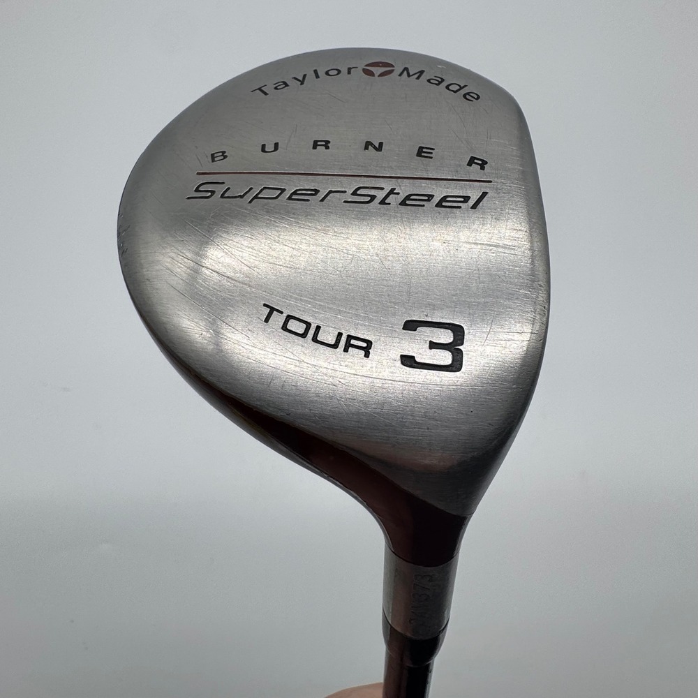 TaylorMade Burner SuperSteel Tour 3 Fairway Wood Right Hand Bubble Shaft 43in